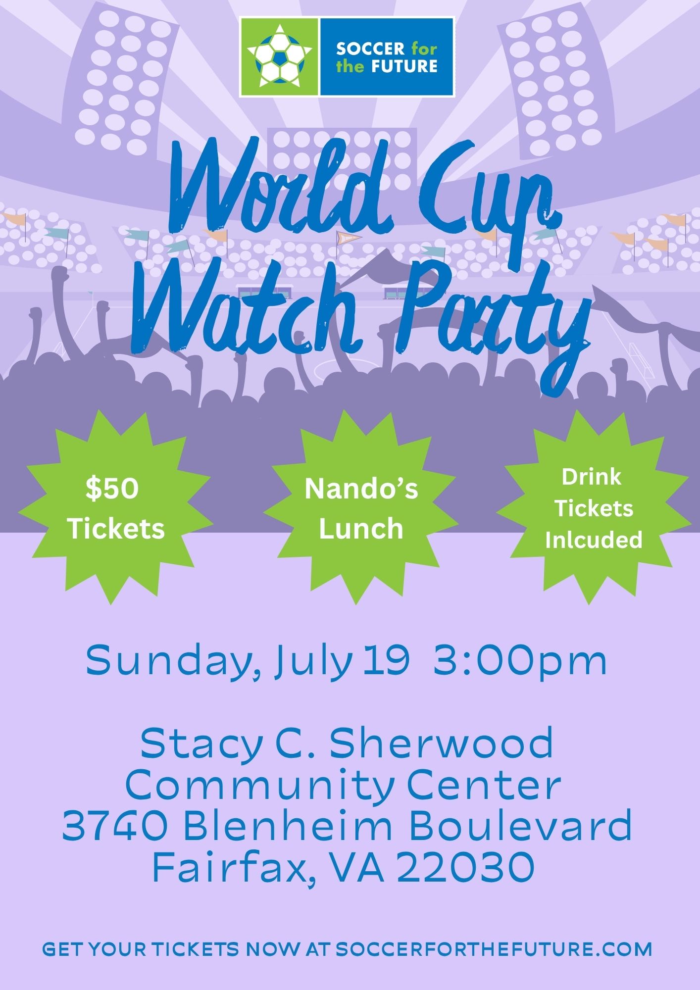 World Cup Watch Party flyer